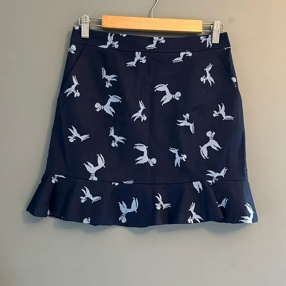 NWT ASOS blue mini poodle skirt - Picture 1 of 5
